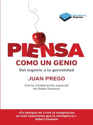 cover image of Piensa como un genio